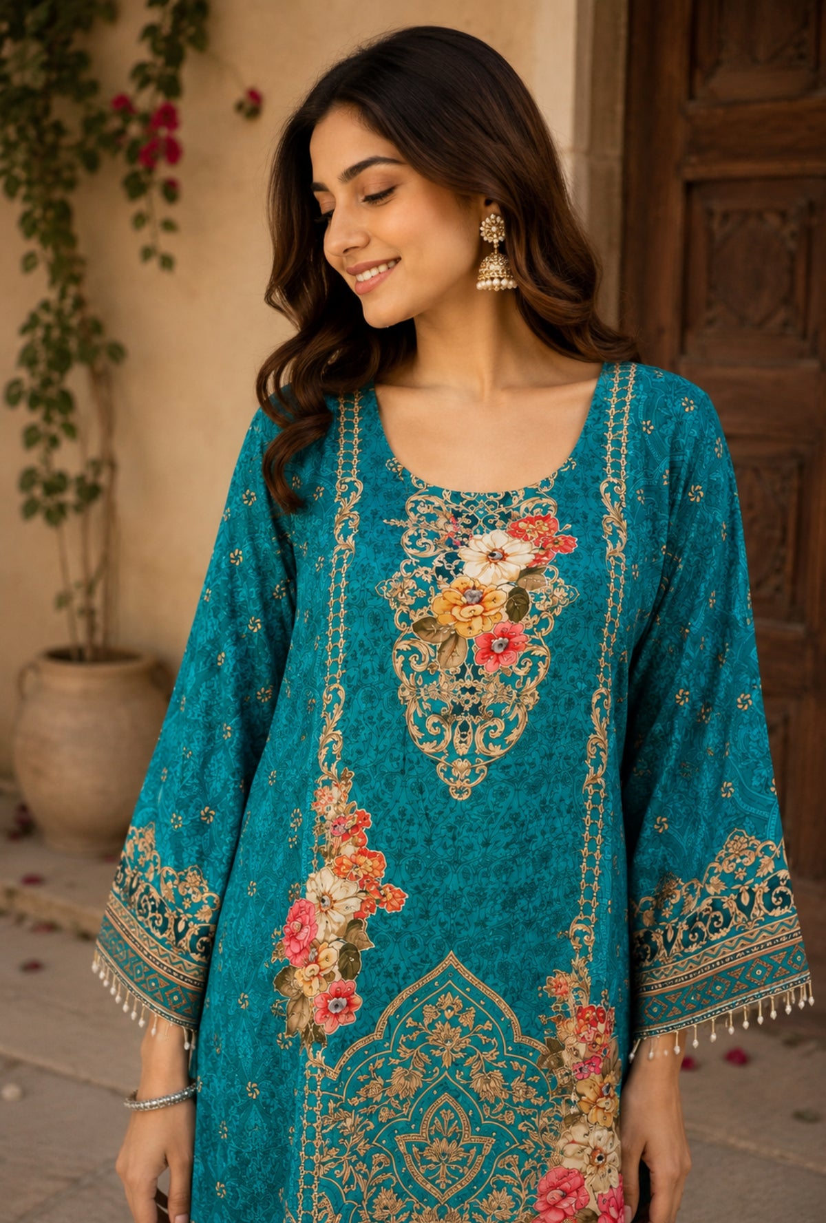 Festive Bloom Co-ord Set