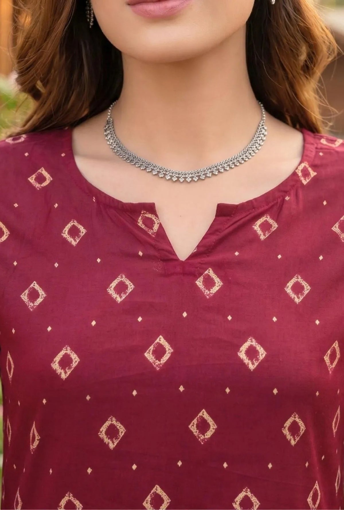 Meher Printed Short Kurti