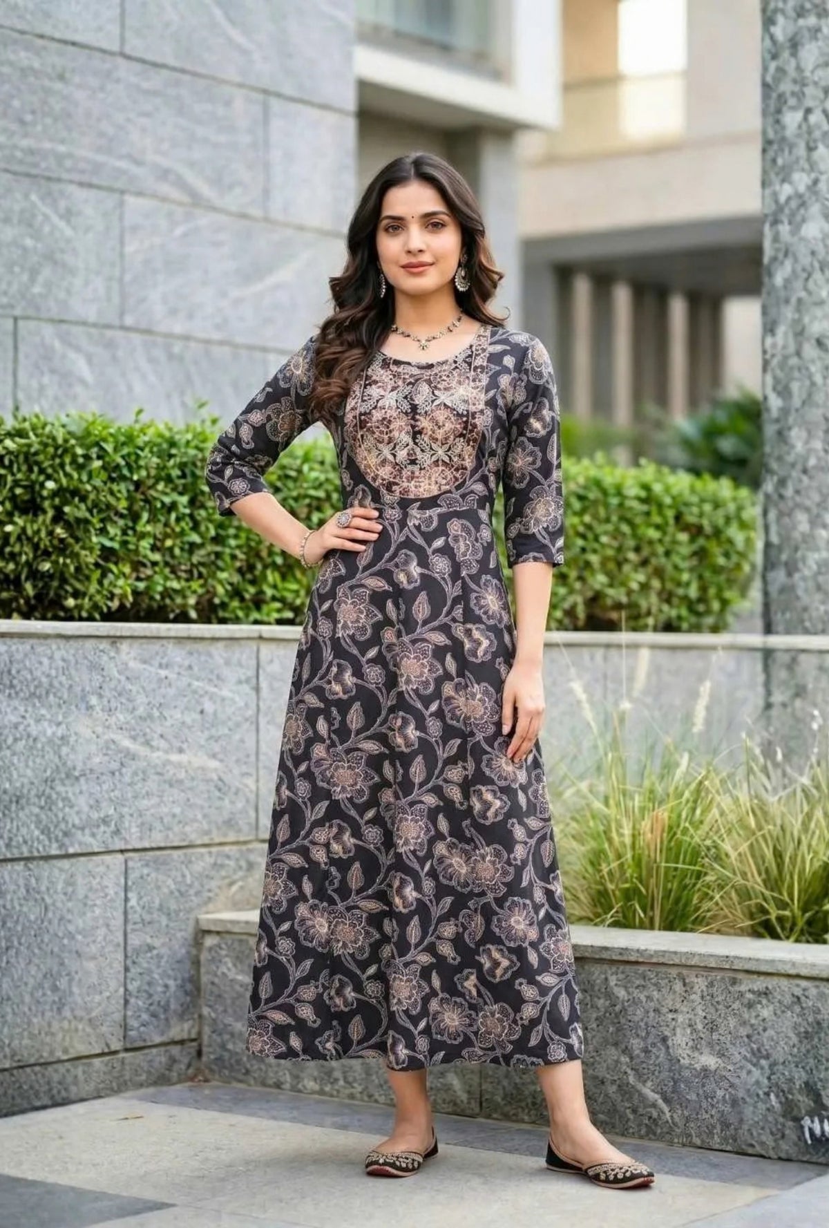Midnight Bloom Dress