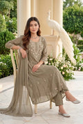 Royal Anarkali Suit with Dupatta