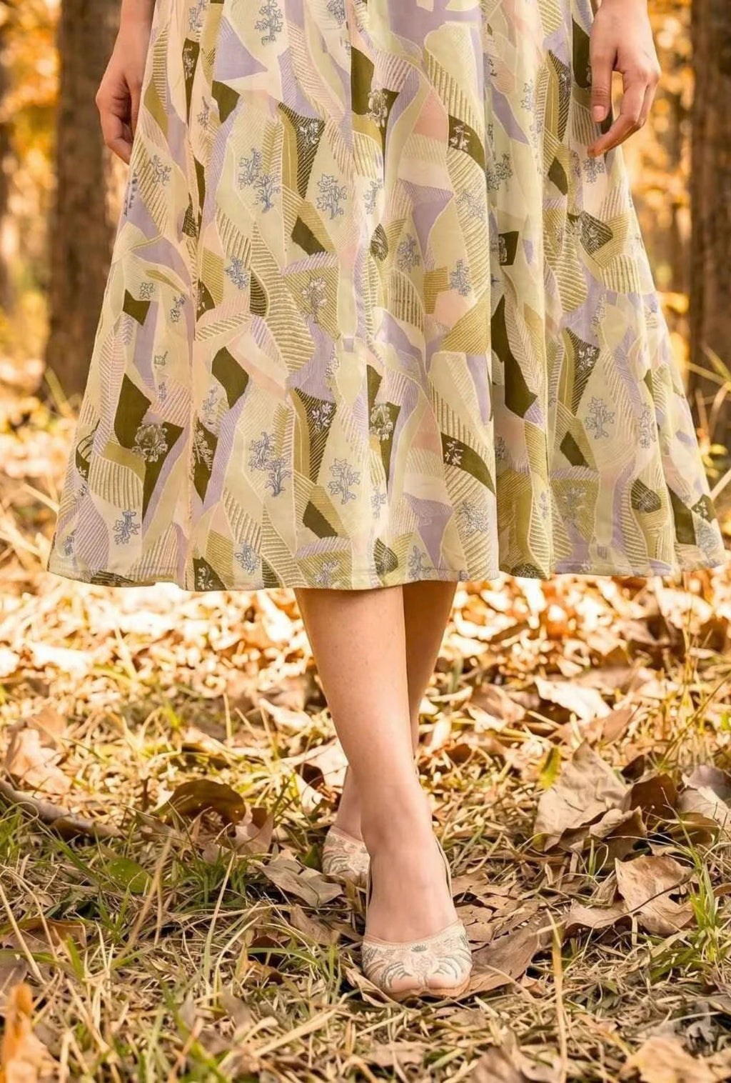 Sage Blossom Dream Dress