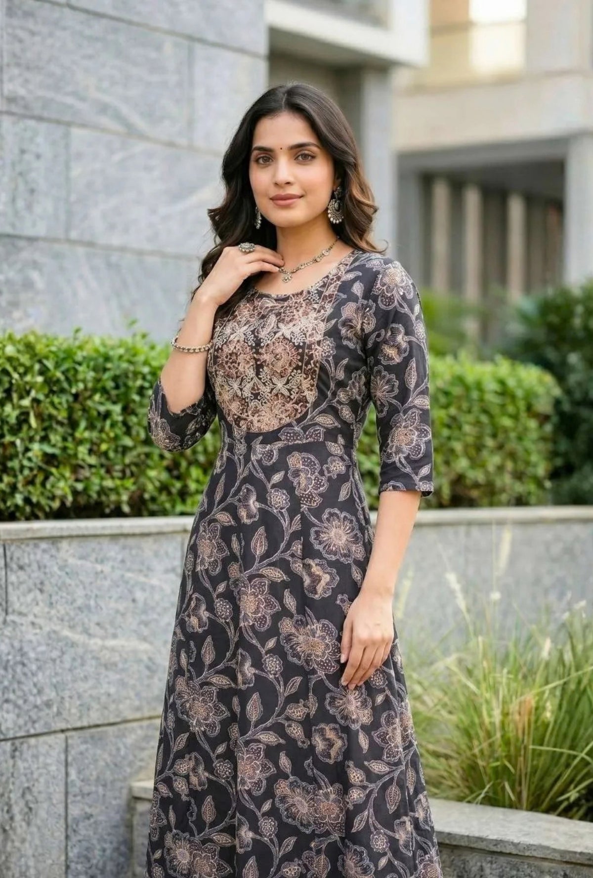 Midnight Bloom Dress