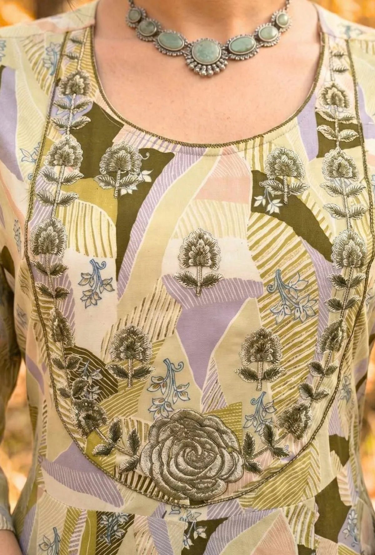 Sage Blossom Dream Dress
