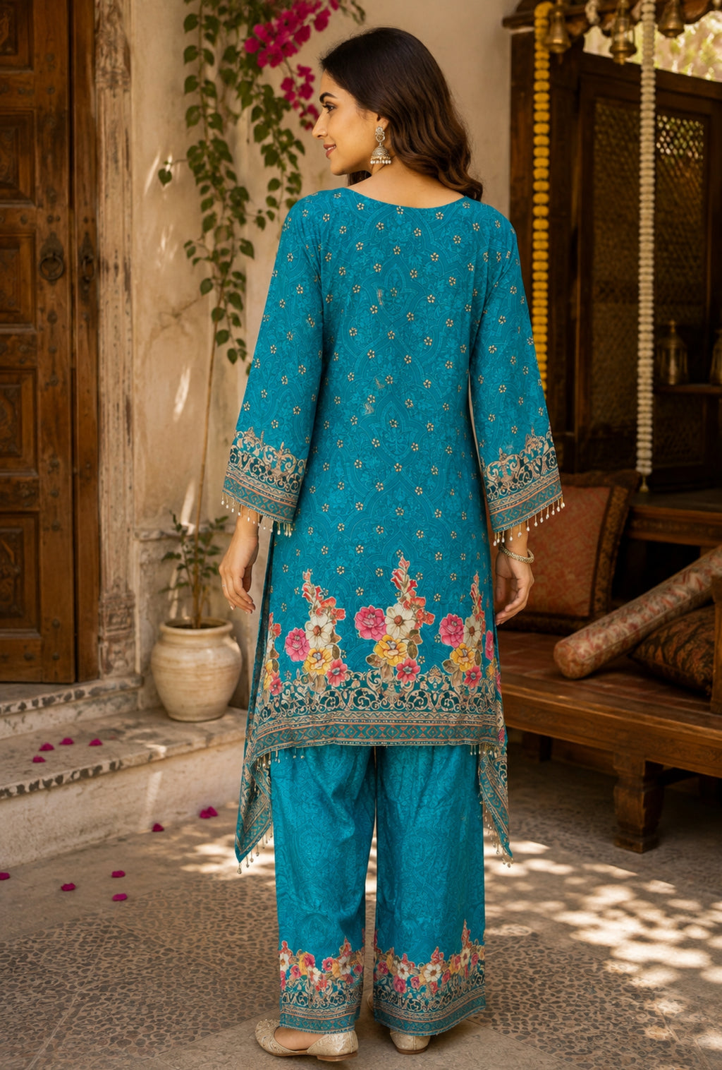 Festive Bloom Co-ord Set