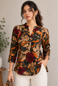 Autumn Bloom Top